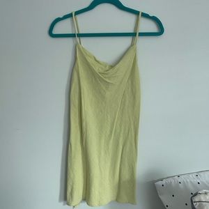 Princess Polly CHERI MINI DRESS GREEN NWOT